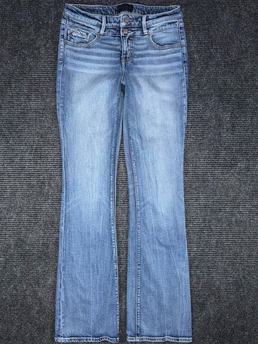 Buckle Black Fit No 53 Bootcut Stretch Mid Rise Jeans 29 x 36 XLONG BBW5414X